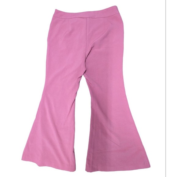 Free People Cropped Flare Leg Comfort Stretch Dress Lori Pants Women's Size 8 - Picture 6 of 12